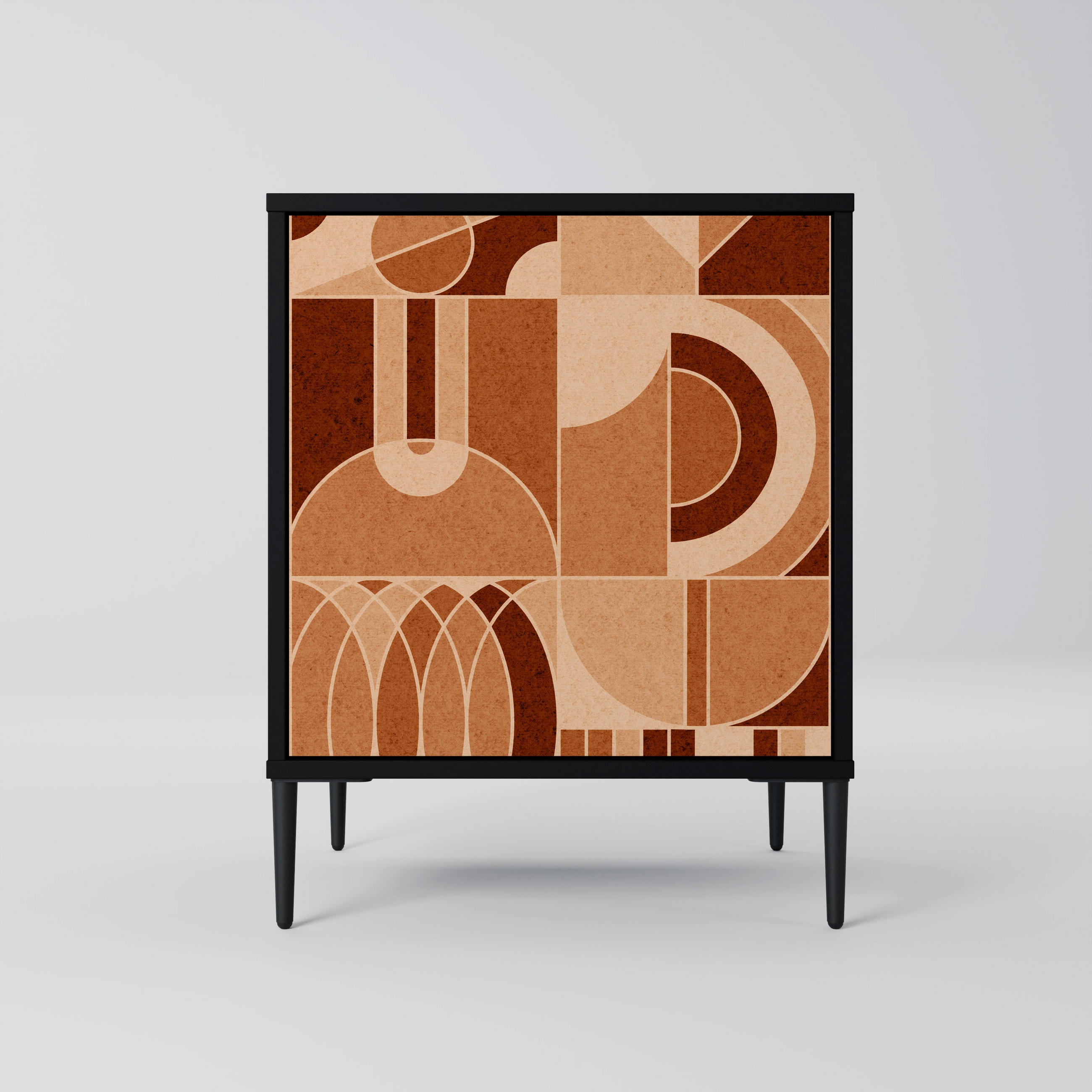 SpaceRebels Sideboard Schwarz 57.5x72.5x42 cm