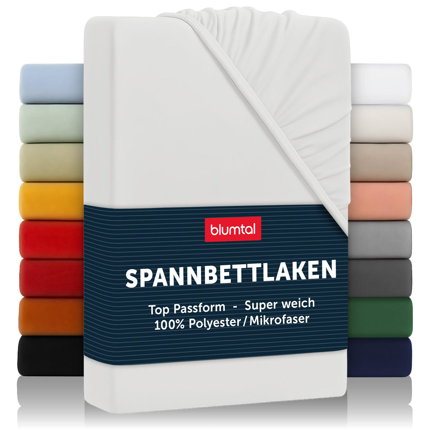 Blumtal NAPÍNACÍ prostěradlo z mikrovlákna, 100/200/30 cm, Přírodní