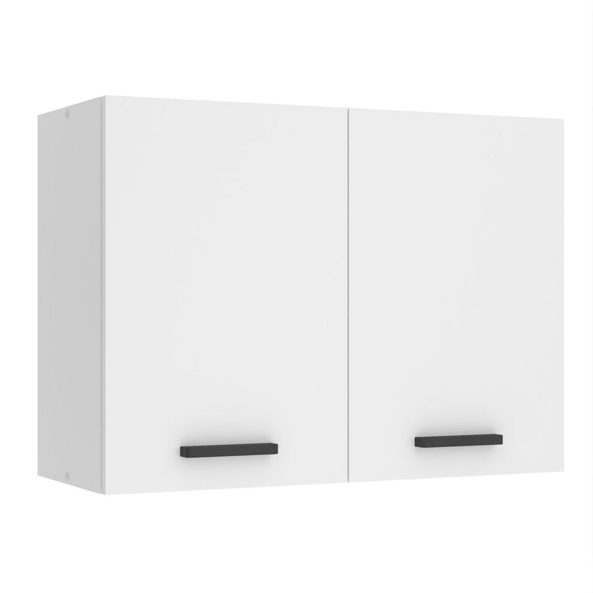 HÄNGESCHRANK SG 80 cm, mit 2 Türen, Weiß matt - Weiß, Holz (80/58/29.6cm) - B BELINI GROUP