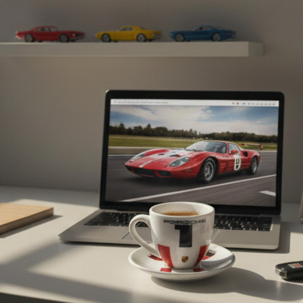 ESPRESSOTASSE Bergspyder Mehrfarbig Keramik mit Untertasse 2-teilig 0,09 L - Multicolor, Keramik (0.09L) - Porsche