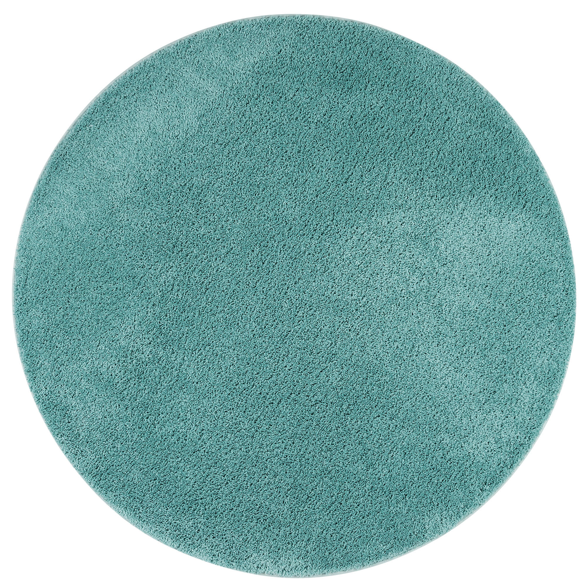 HOCHFLOR SHAGGY TEPPICH PALACE RUND - Mintgrün, Textil (160/160cm) - Snapstyle