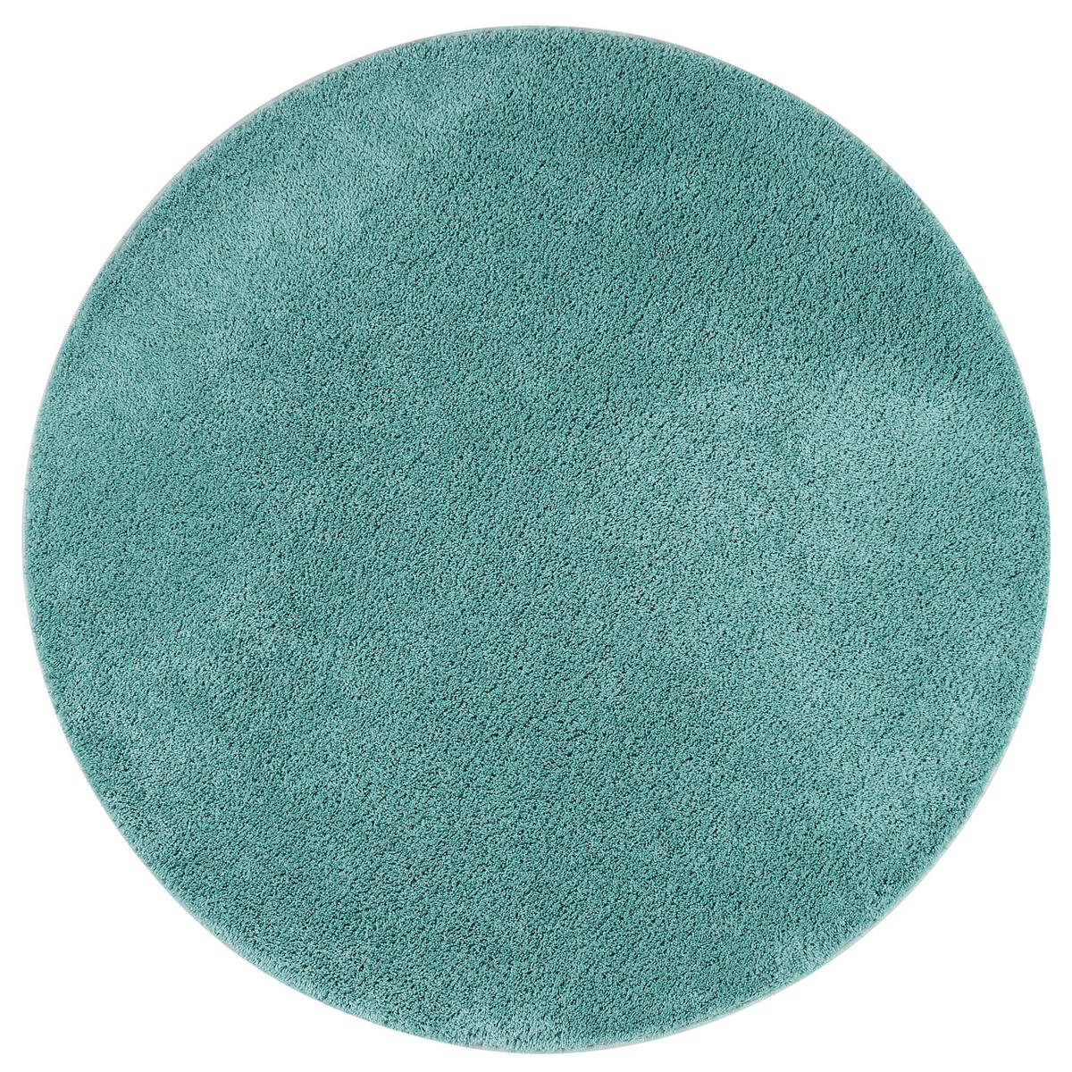 HOCHFLOR SHAGGY TEPPICH PALACE RUND - Mintgrün, Textil (200/200cm) - Snapstyle