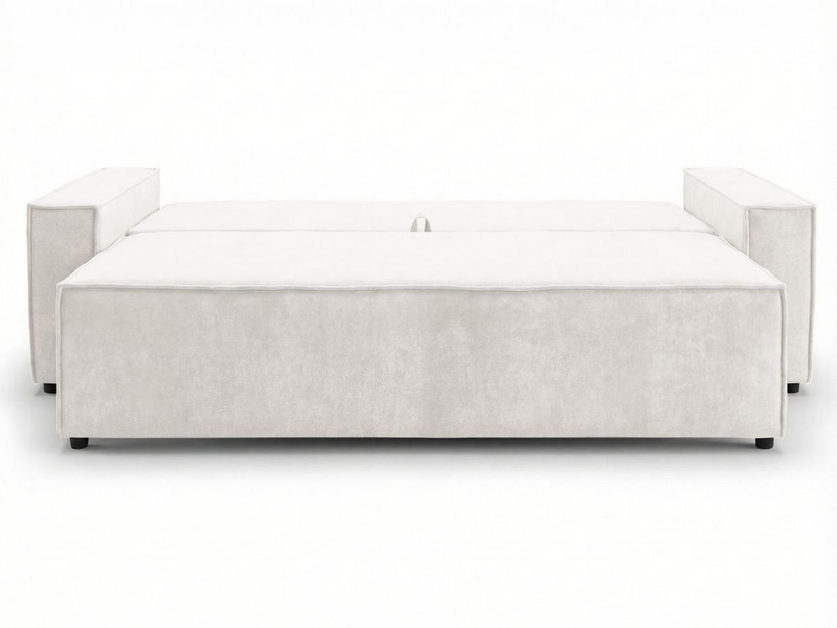 SOFA 230/90/70 Creme Sivra - Creme, Kunststoff/Textil (230/70/90cm) - Graingold