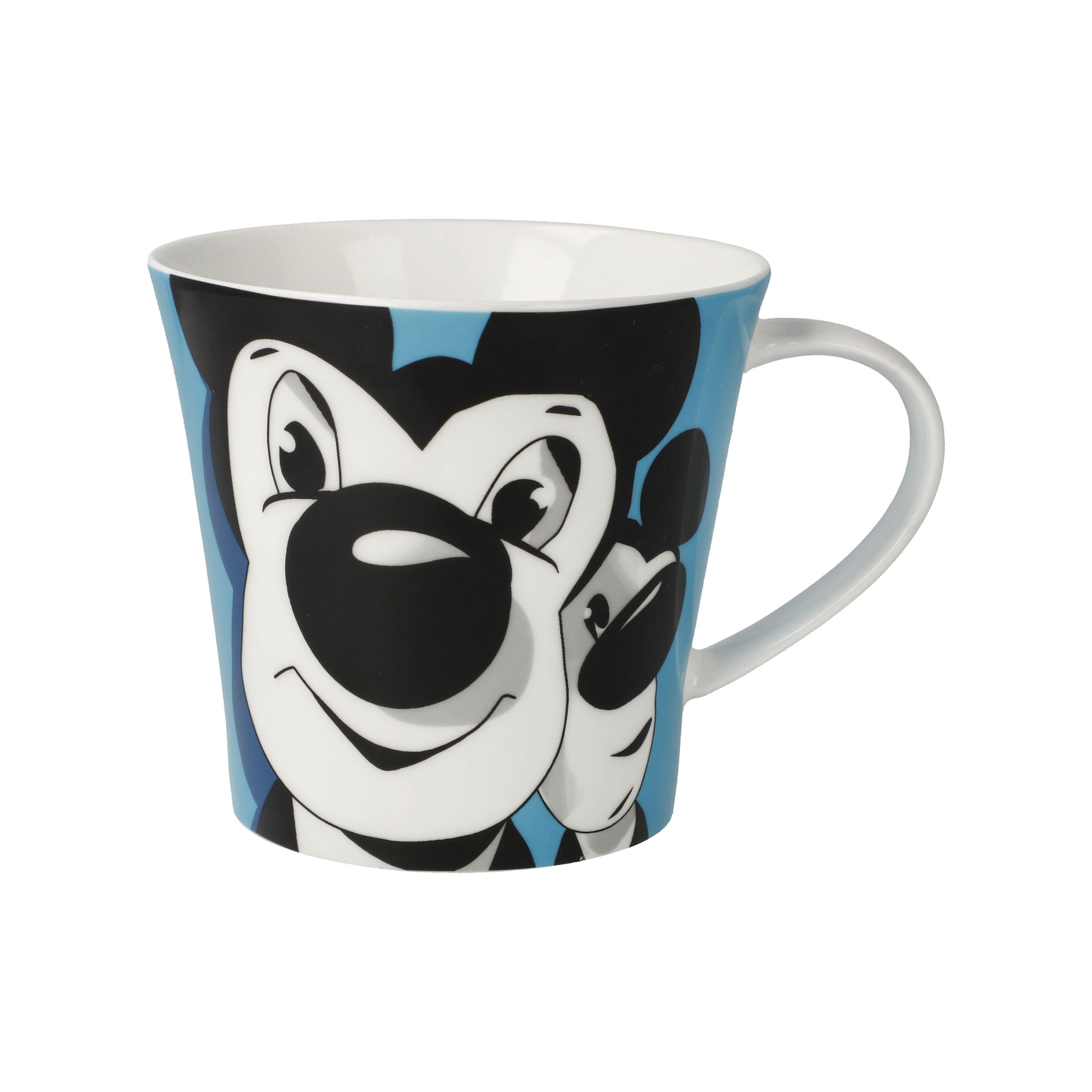 TEETASSE Häfner Maus, Fine Bone China, Blau, 350 ml - Blau, Keramik (0.35L) - Goebel