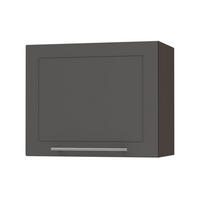 KLAPPHÄNGESCHRANK Kvantum W8/60 Graphit Matt / Lava Matt 60 / 32,5 / 50cm - Dunkelgrau/Graphitfarben, Holz/Holzwerkstoff (60/50/32.5cm) - Feldmann-Wohnen