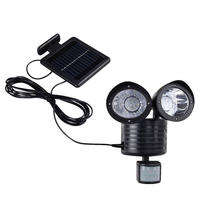 LED STRAHLER Kunststoff Schwarz - Schwarz, Kunststoff (11/18/20.5cm)