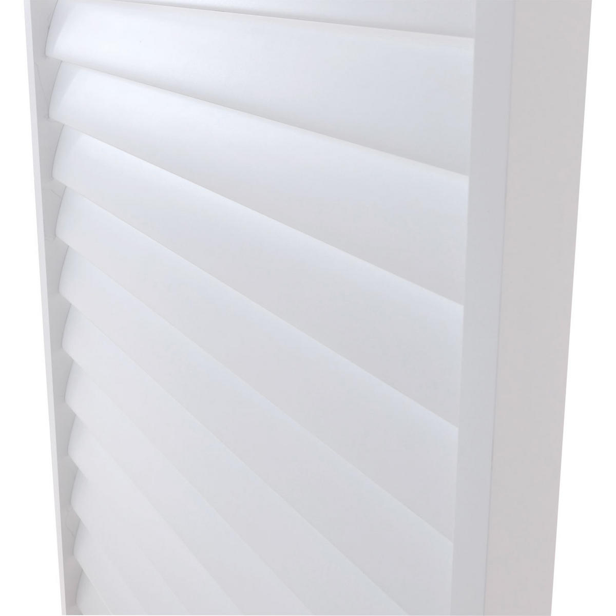 LAMELLENWAND FÜR PERGOLA Weiß - Weiß, Metall (90/220/6cm) - MCW