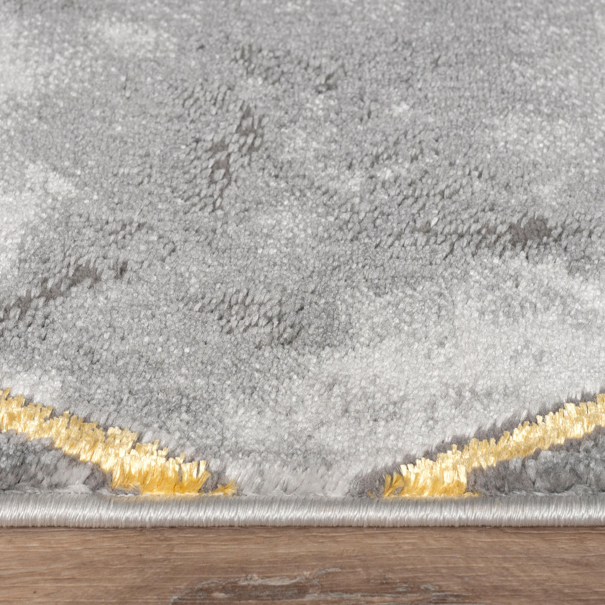KURZFLORTEPPICH 80/300 cm Kraft 525 - Goldfarben, Textil (80/300cm) - Paco Home