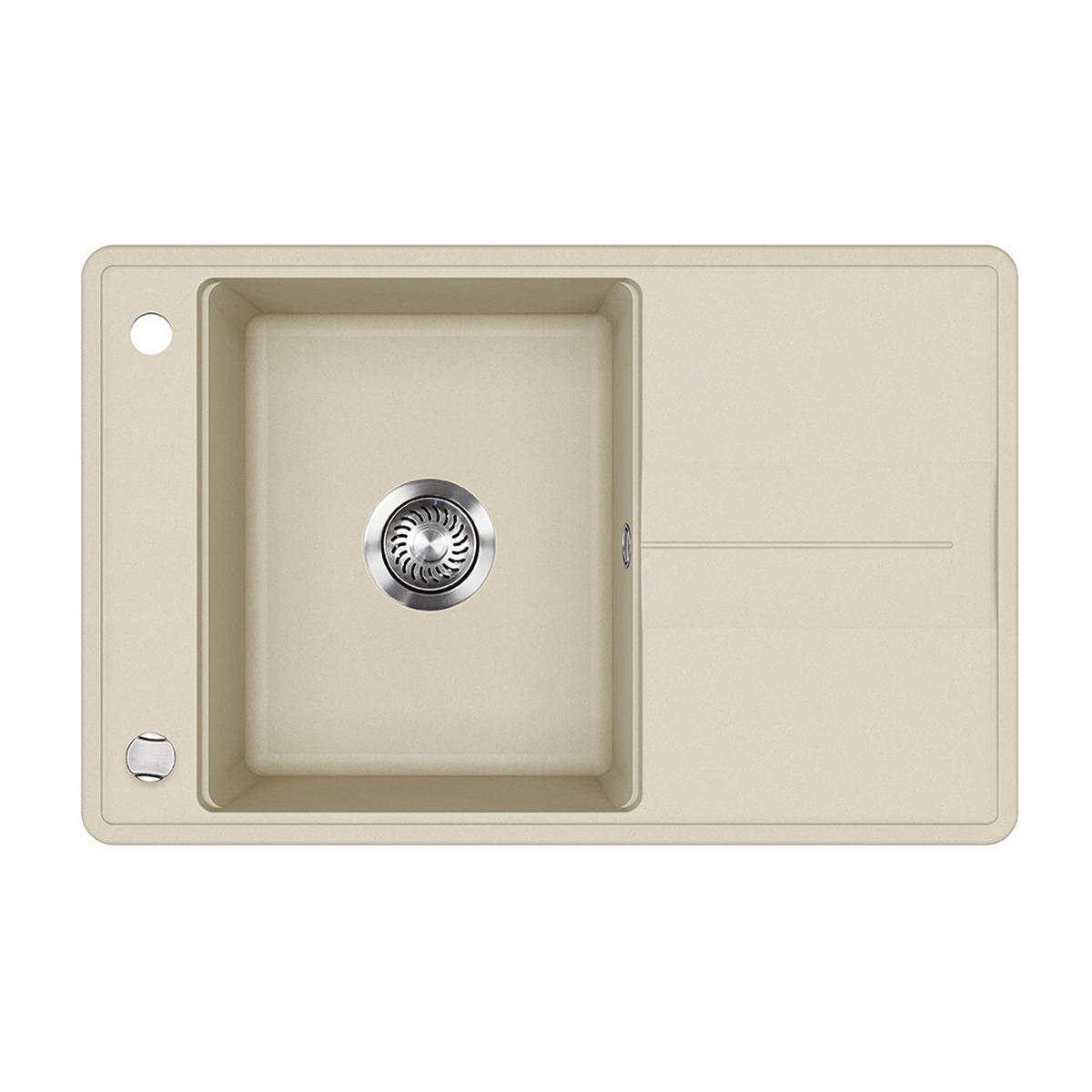 UMYVADLO Kyoto Béžová - béžová, keramika (78/20/50cm) - Bergstroem