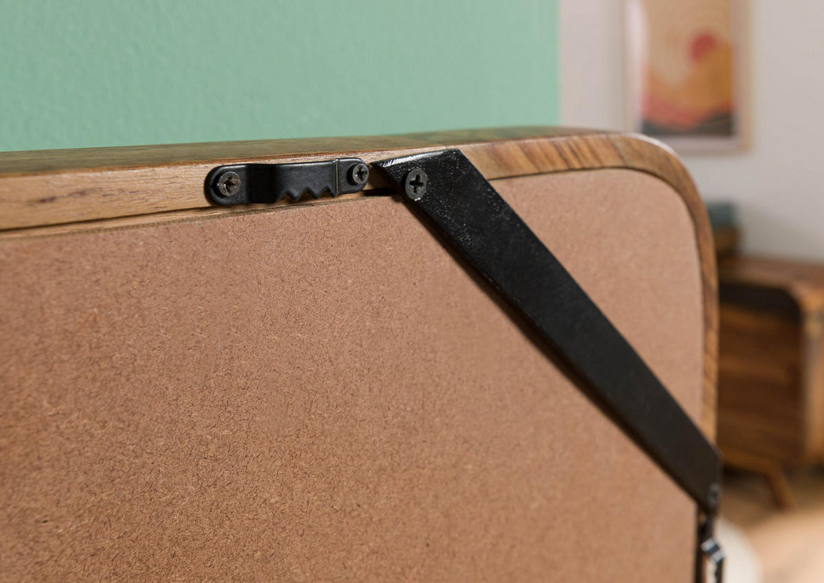 WANDSPIEGEL Sheesham 60x5x90 dunkelbraun lackiert MAILAND #240 - Dunkelbraun, Holzwerkstoff (60/90/5cm) - Massivmoebel24