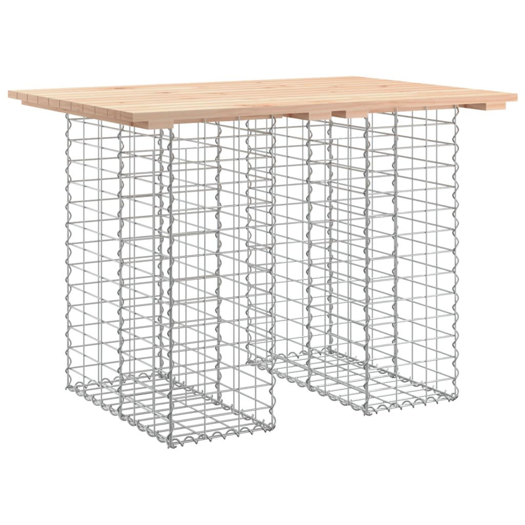 furnicato Gartenbank Natur 100x72x70 cm