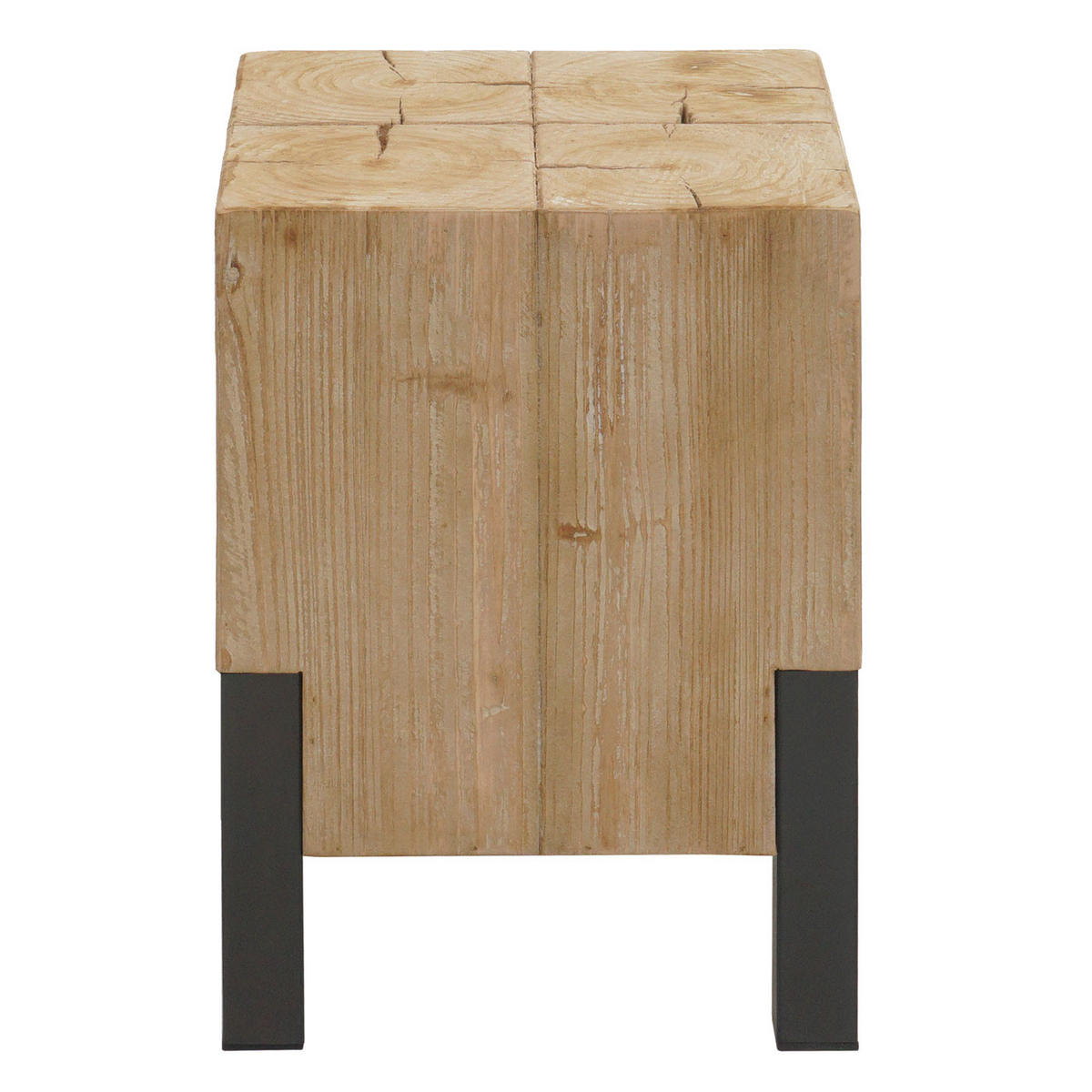 HOCKER Braun - Braun, Holz (32/46/32cm) - MCW