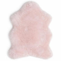 FELL Skandinavisches Schaffell Hellrosa ca. 110 cm - Rosa, Fell (60/110cm) - Provellus