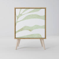 SIDEBOARD BOTANICAL SPARK, Eichefarben, 57,5x42x77,5 cm, Schräge Buchenholzfüße - Eichefarben/Buchefarben, Holzwerkstoff/Buchenholz (57.5/77.5/42cm) - SpaceRebels