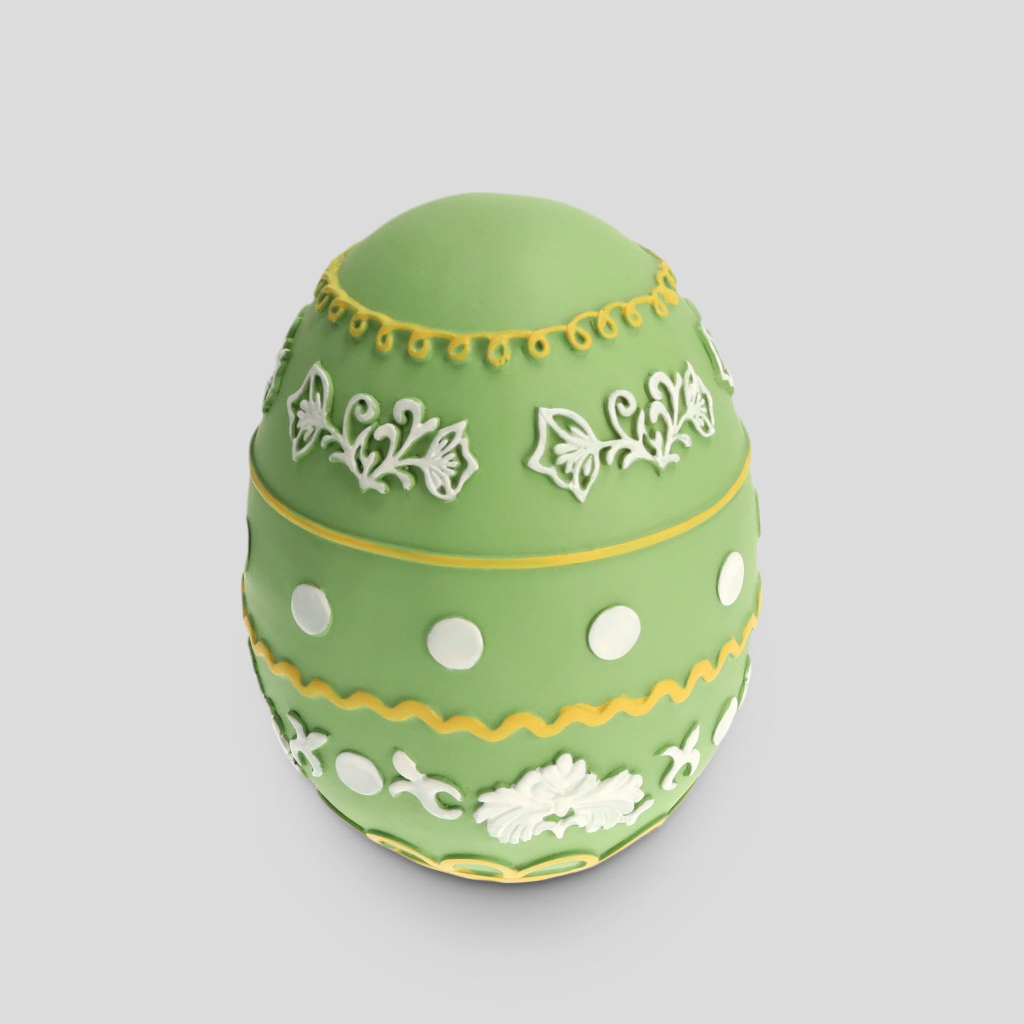 DEKOFIGUR Pondegg - Grün, Kunststoff (16/20/16cm) - home&you