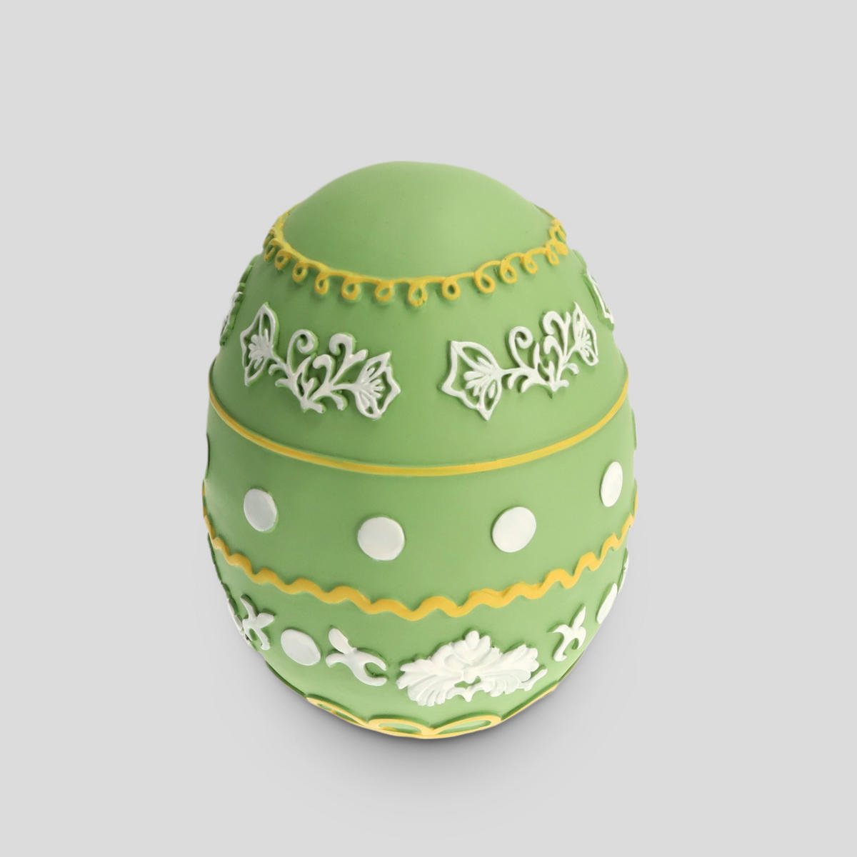 DEKOFIGUR Pondegg - Grün, Kunststoff (16/20/16cm) - home&you