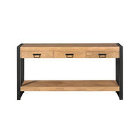 BEISTELLTISCH Britt Braun 35/150/76 cm - Braun, Holz (35/150/76cm) - Starfurn