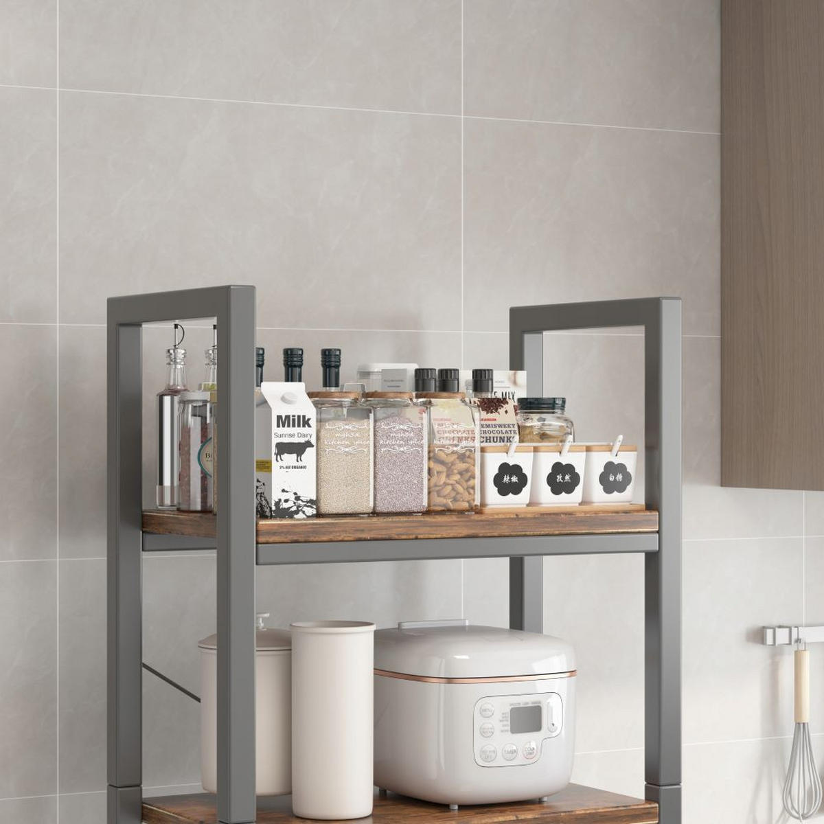 BÜCHERREGAL, braun 40/30/154cm - Braun, Holzwerkstoff (40/154/30cm) - Rebiko
