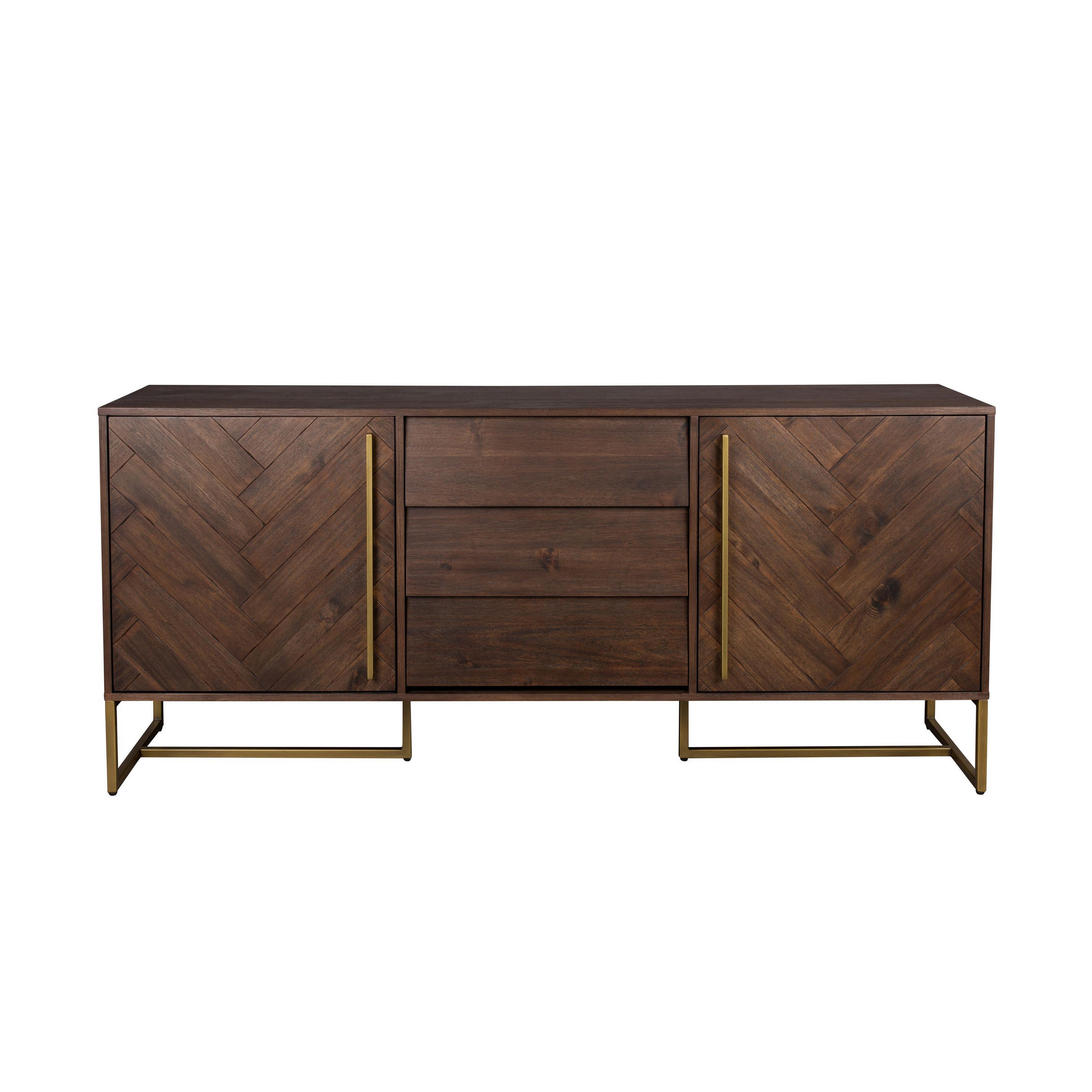 Dutchbone Sideboard Braun 180x80x45 cm