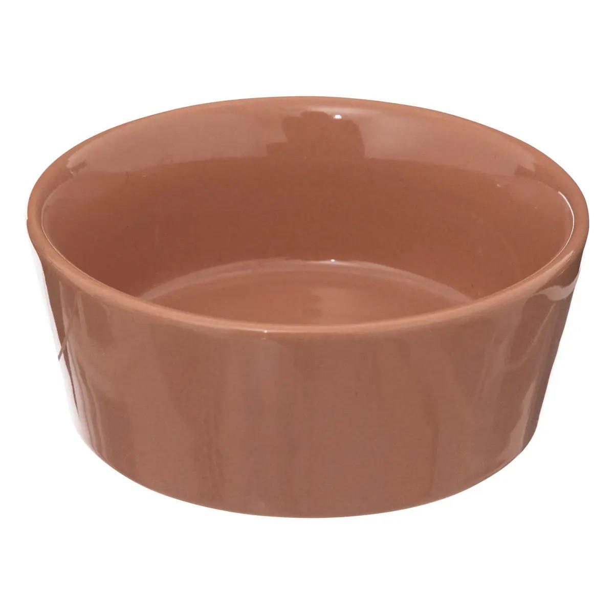 SERVIERSCHALEN mit Untersetzer Coll Braun 31/4/9,5 cm - Braun, Keramik (4/9.5/31cm) - Secret de Gourmet