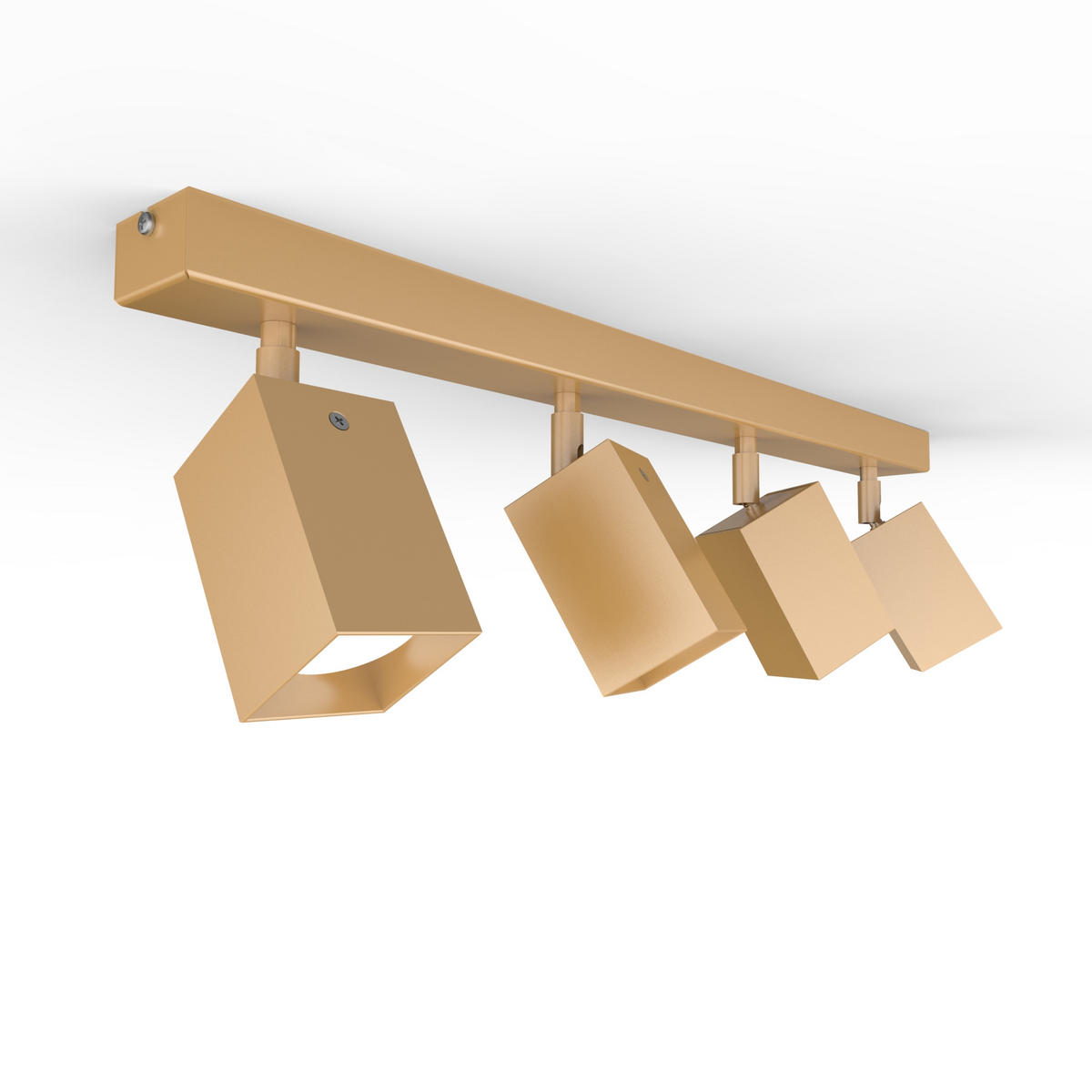 DECKENLEUCHTE - Goldfarben, Metall (6/60/18cm) - Lumicom