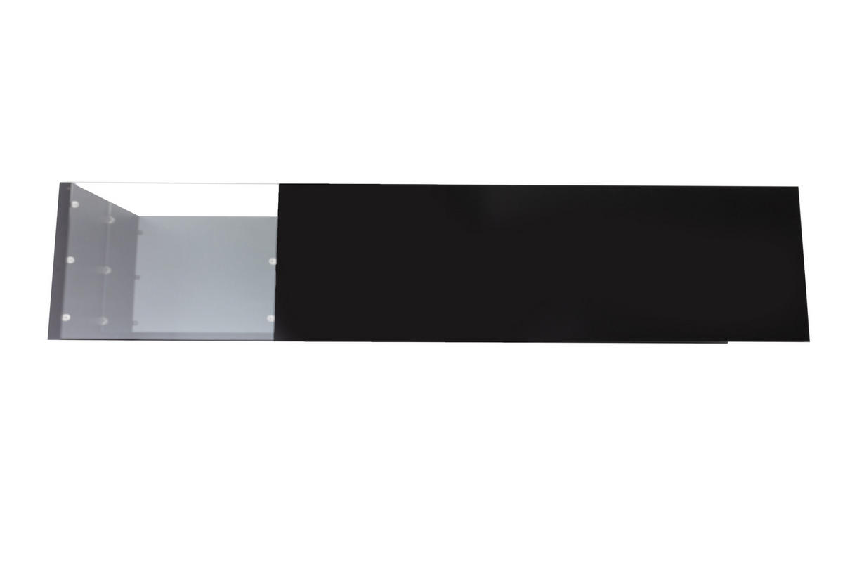 TV-BOARD Schwarz 170/36/38 cm mit LED-Beleuchtung - Schwarz, Holzwerkstoff (170/38/36cm) - PANGIVO