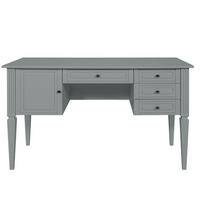 KINDERSCHREIBTISCH Ines - Grau, Holzwerkstoff (132/78/60cm) - RAUMHIRSCH FURNITURE