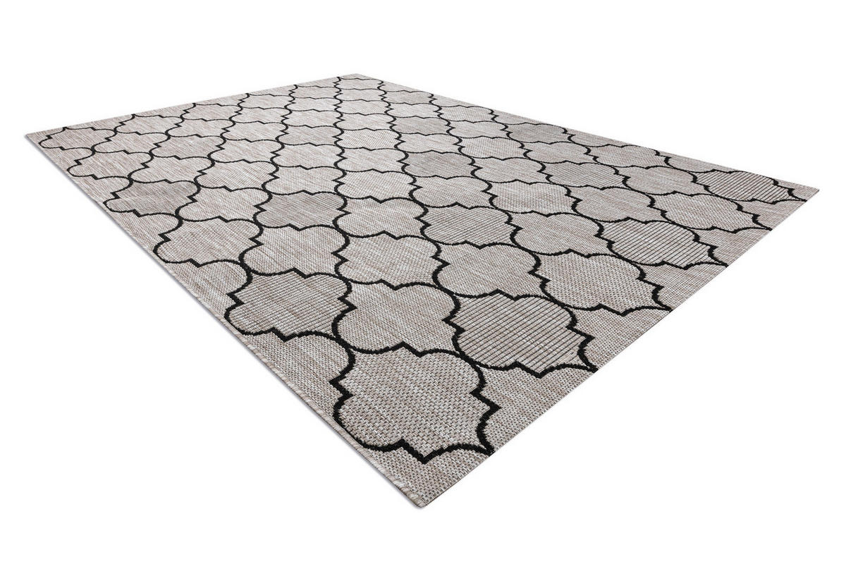 TEPPICH Floorlux 80/150 cm - Grau, Textil (80/150cm) - rugsX