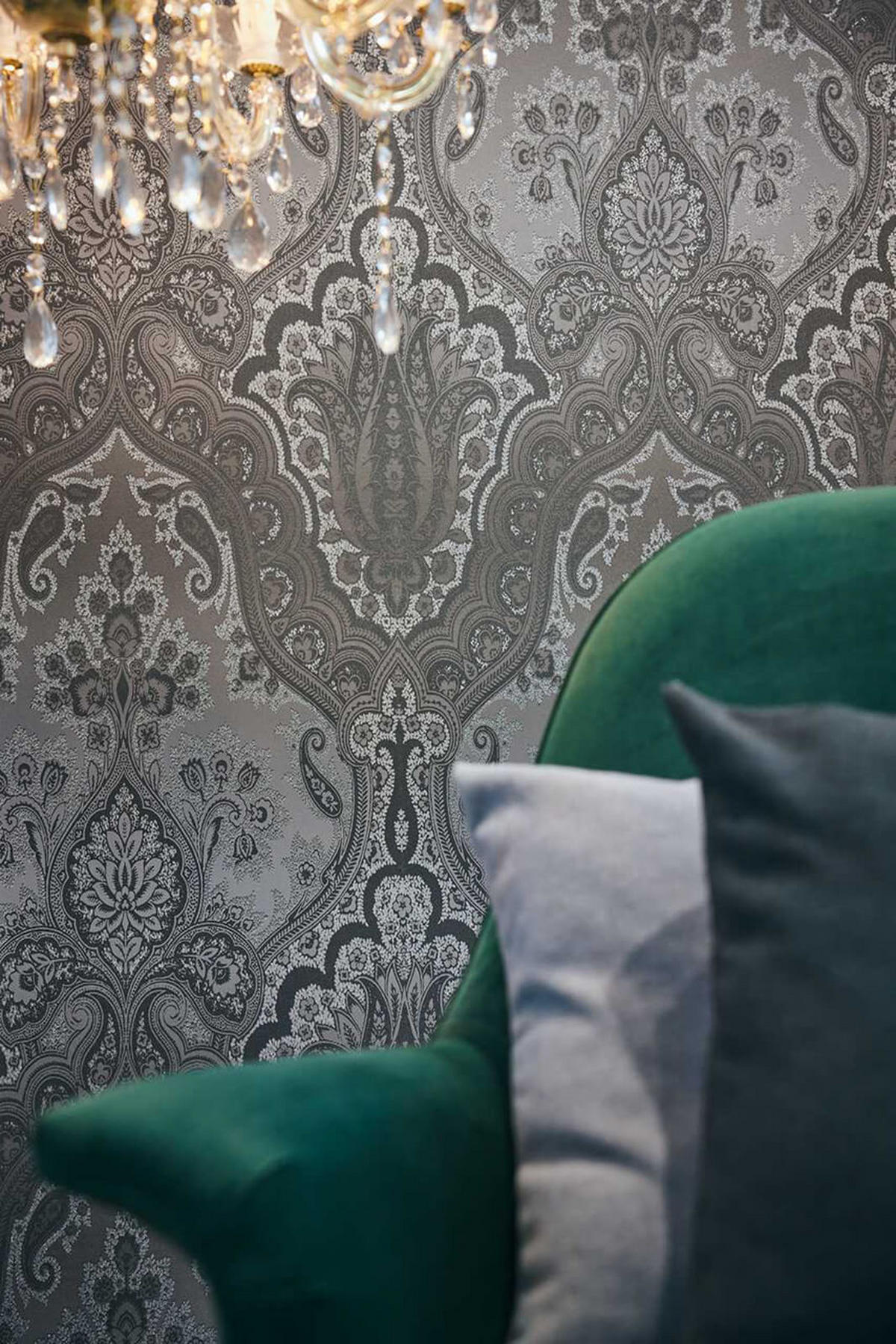 VLIESTAPETE Schwarz 53/1005 cm - Schwarz, Kunststoff/Textil (53/1cm) - KUNSTLOFT