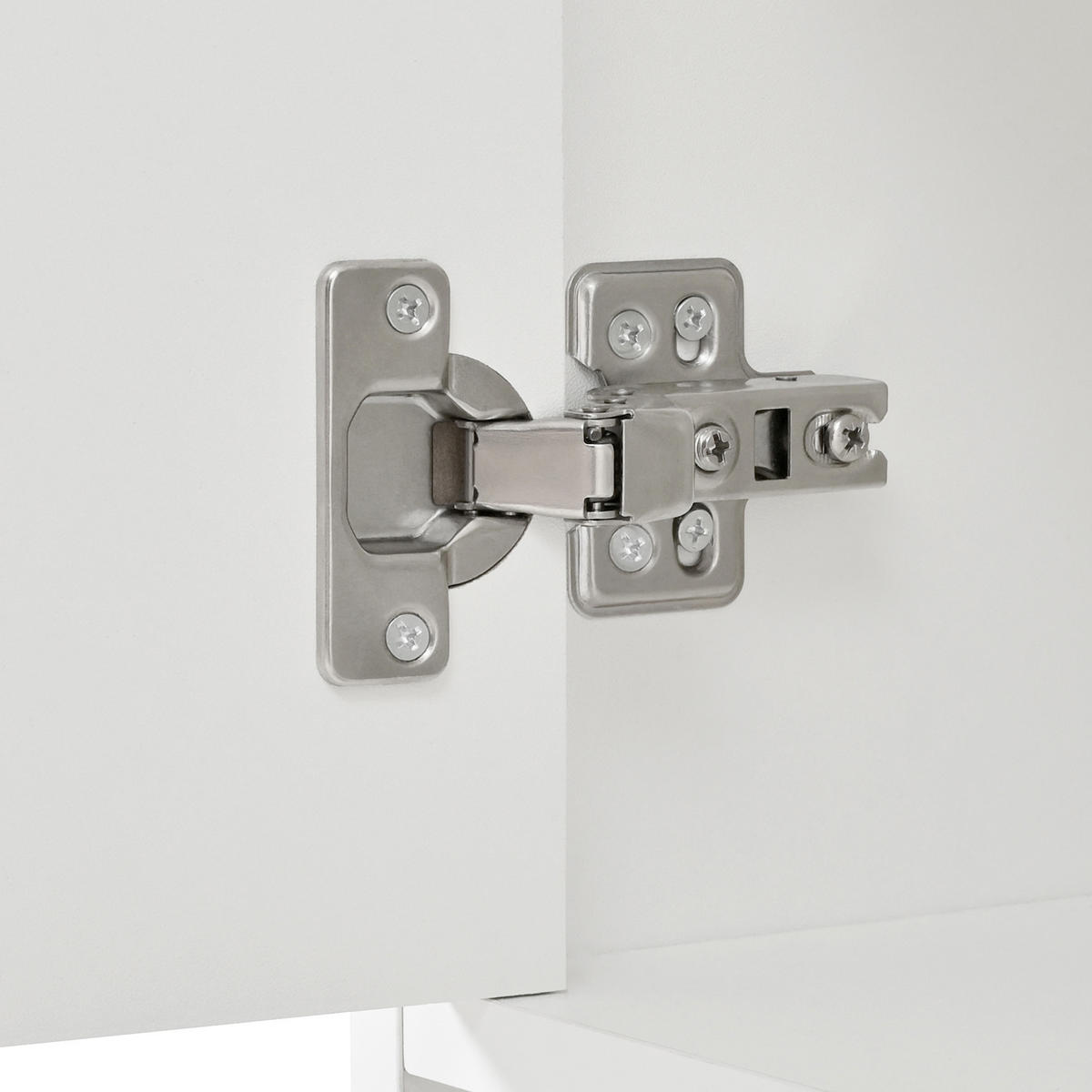 SCHUHSCHRANK aus MDF & Spanplatte 120x35x90cm in Weiß mit Kippsicherung - Weiß, Holzwerkstoff (120/90/35cm) - Modfu