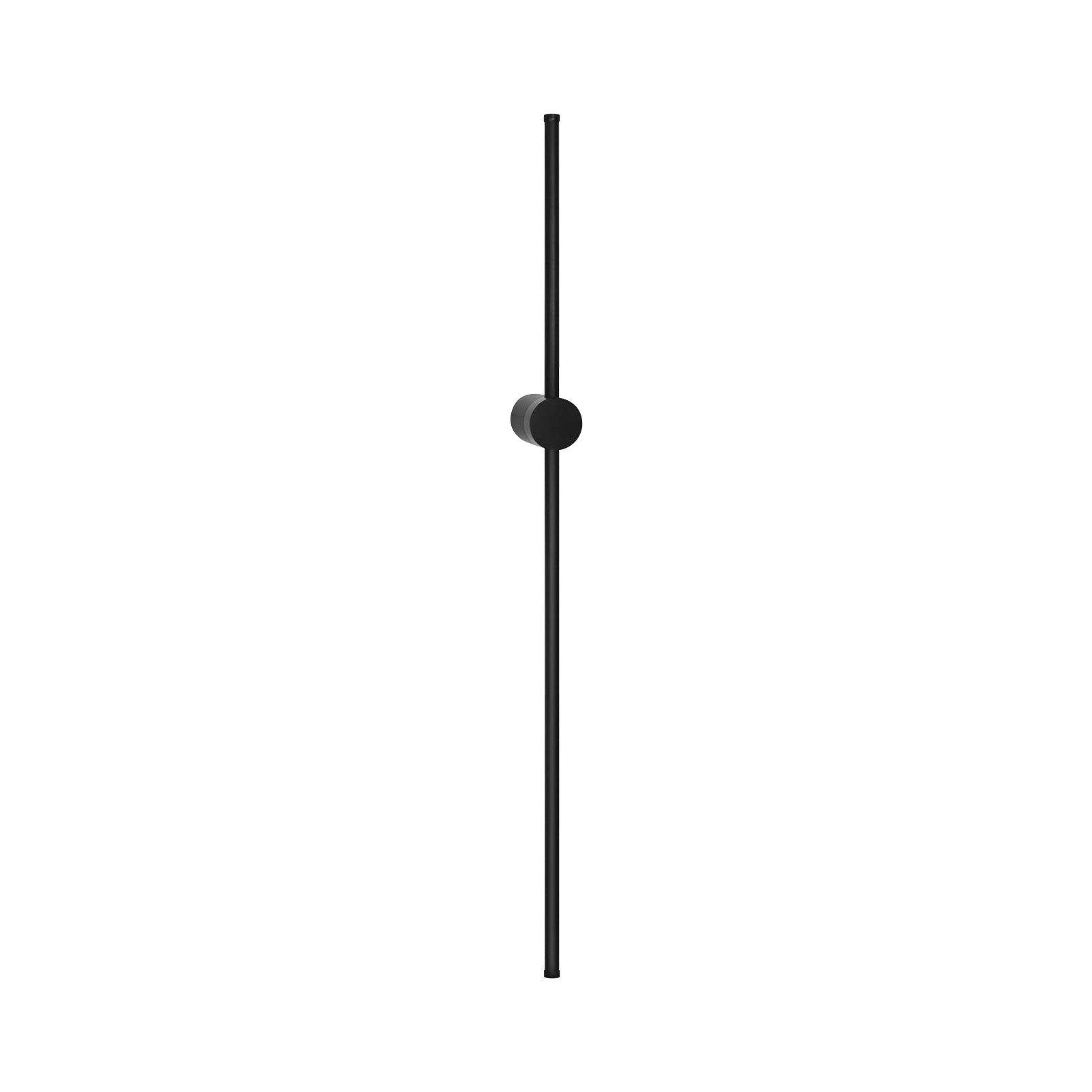 ZMH Led-Wandleuchte Schwarz 6x10x100 cm