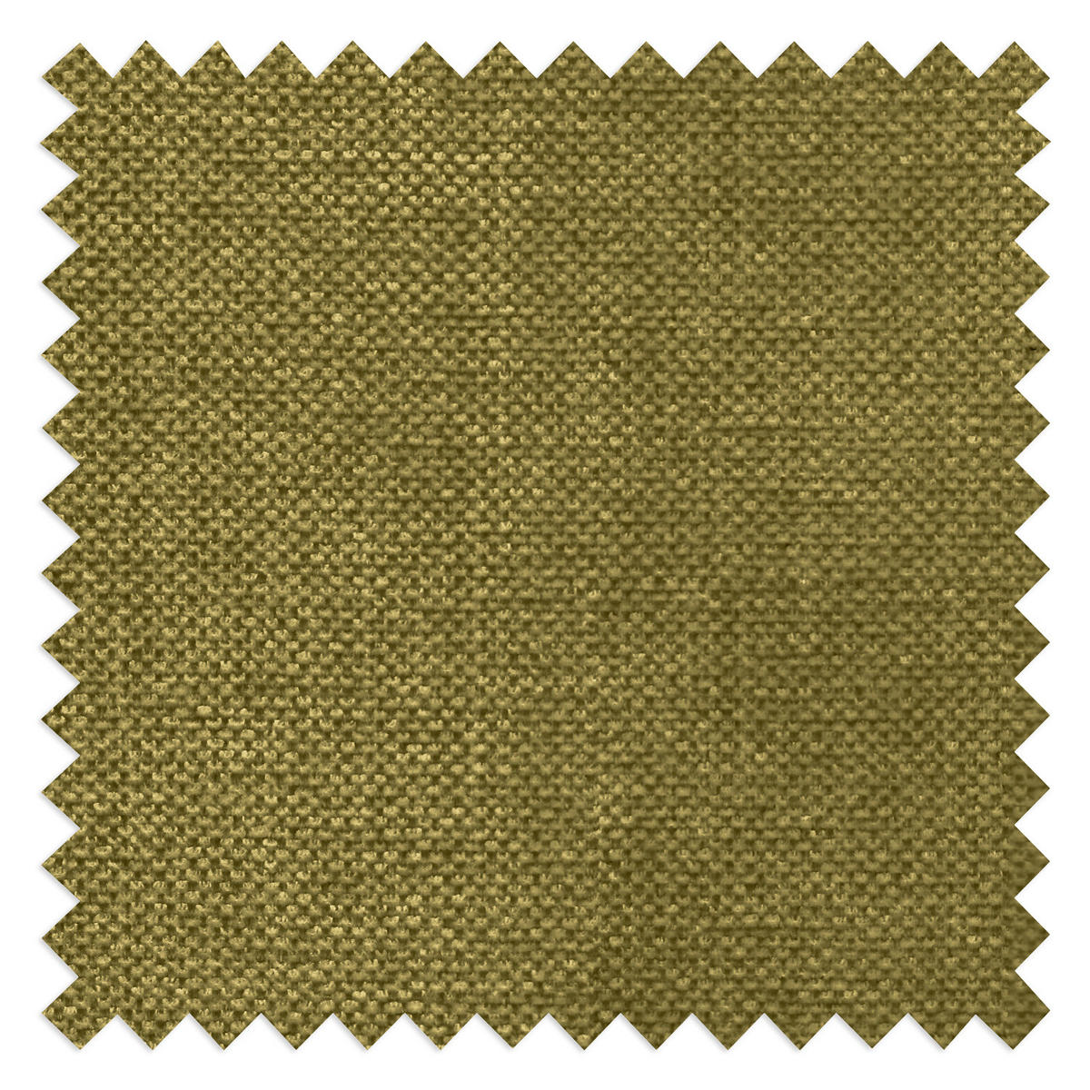 POLSTERHOCKER - Eichefarben/Olivgrün, Eichenholz/Textil (85/43/60cm) - home24