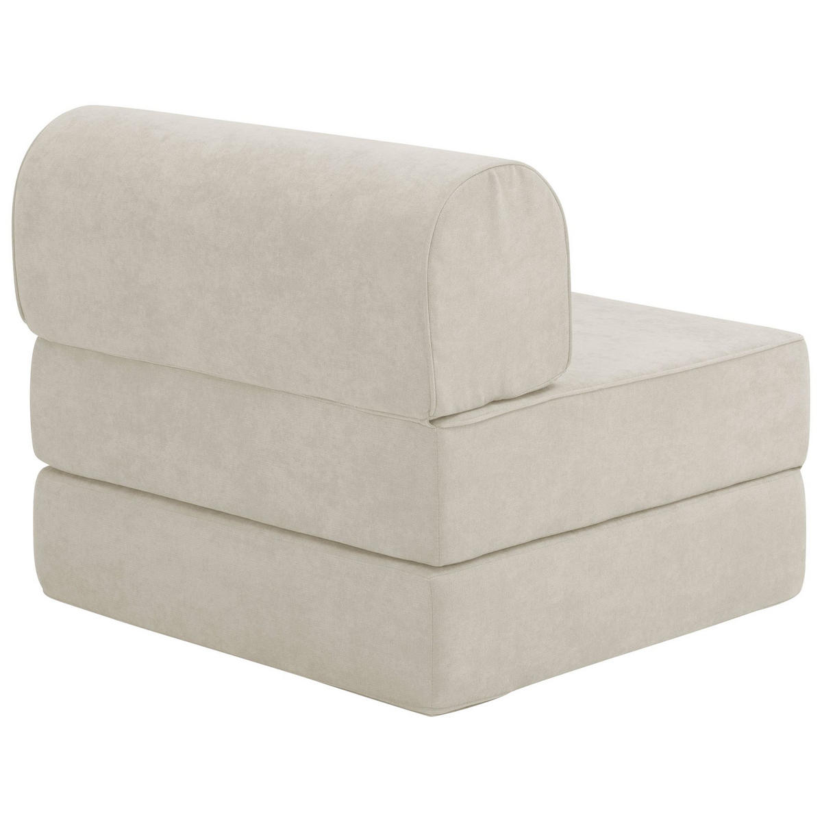 FALTSESSEL Katusha Flachgewebe beige - Beige, Kunststoff (80/71/80cm) - 58aufmkessel