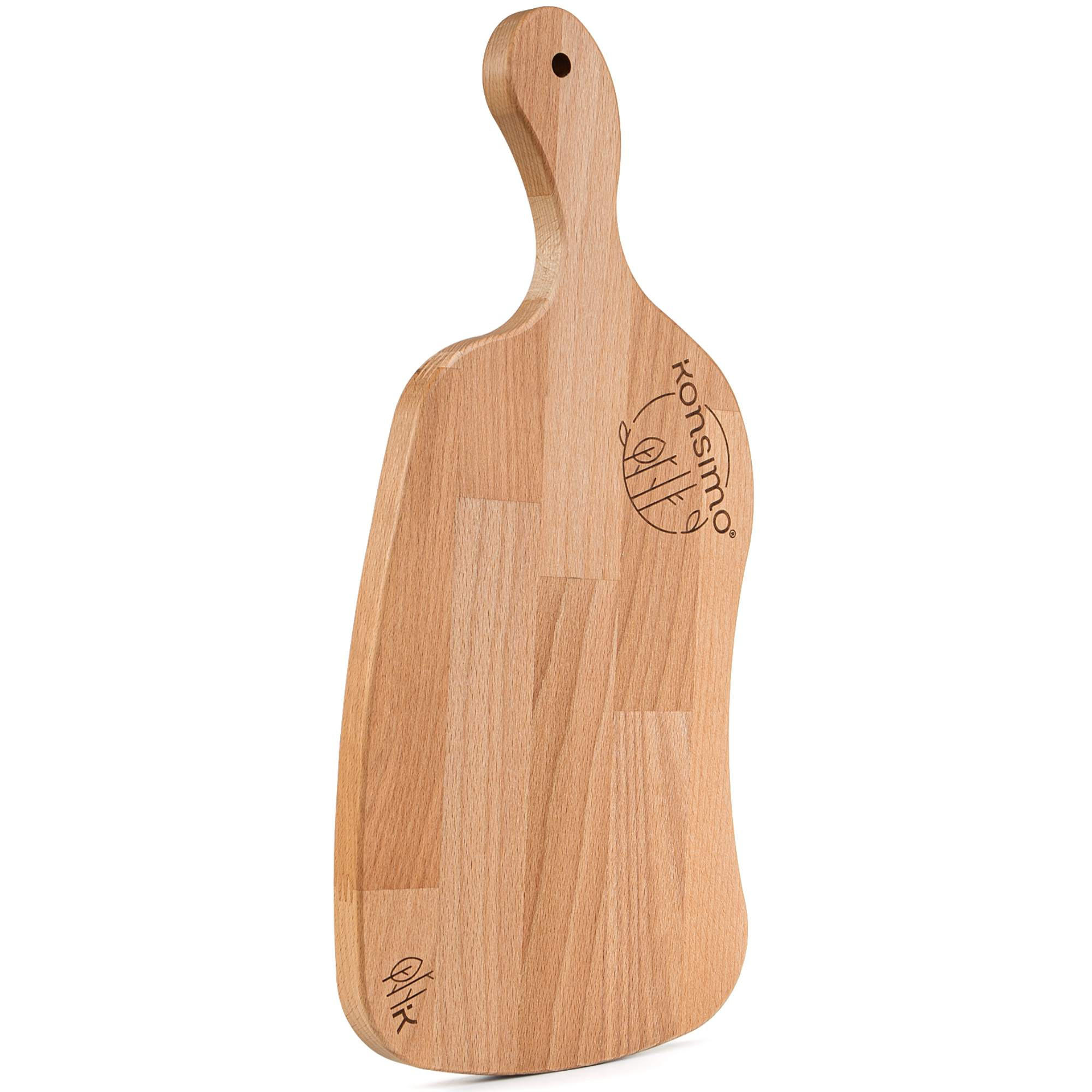 SCHNEIDEBRETT Holz Buche geölt LIVO - Buchefarben, Holz (21/44cm) - KONSIMO®