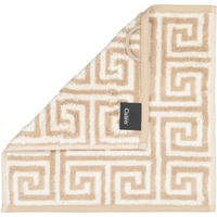 HANDTÜCHER NOBLESSE ELEGANCE ALLOVER 1088 SAND - 33 - Beige, Textil (30/30cm) - Cawoe