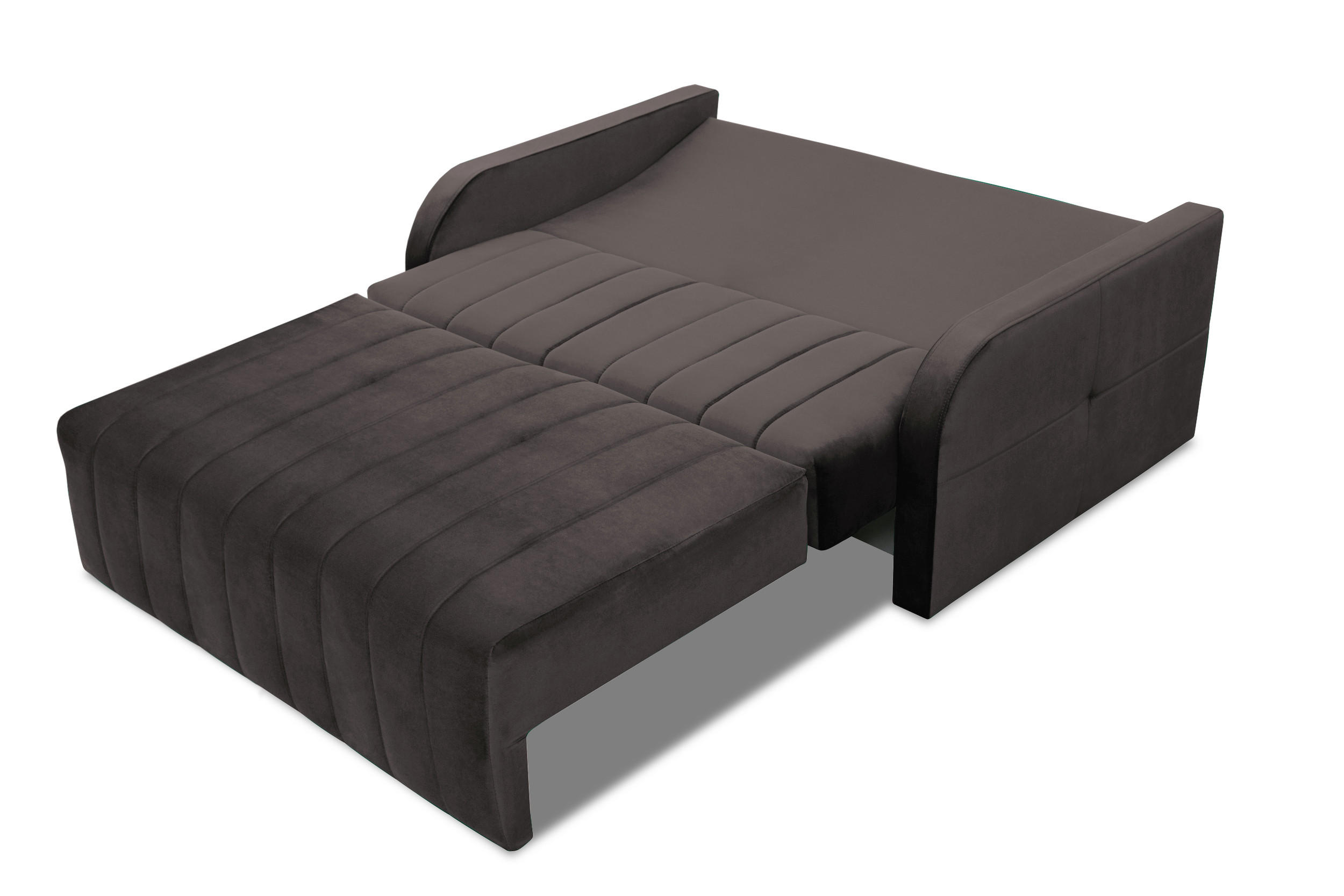 SCHLAFSOFA Montana 120 - Grau - Grau, Holz (141/90/104cm) - Möblo