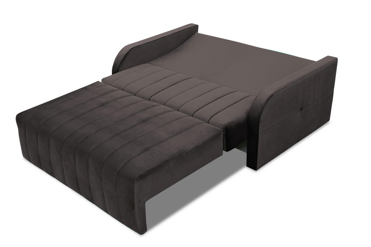 SCHLAFSOFA Montana 120 - Grau - Grau, Holz (141/90/104cm) - Möblo