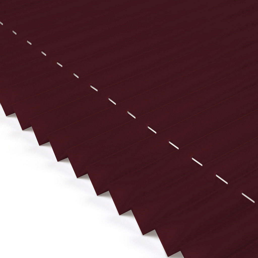Thumbnail - Deco-Raum Plissee, Rot, Textil, 100x210 cm, Wohntextilien, Rollos & Jalousien, Plissees