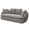 3-SITZER SOFA - Dunkelgrau, Textil (217/74/102cm) - home24