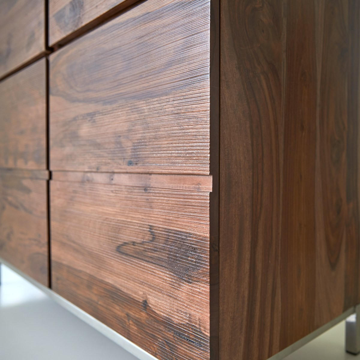 ANRICHTE Nova Braun aus Palisander - Braun, Holz (100/95/45cm) - Tikamoon