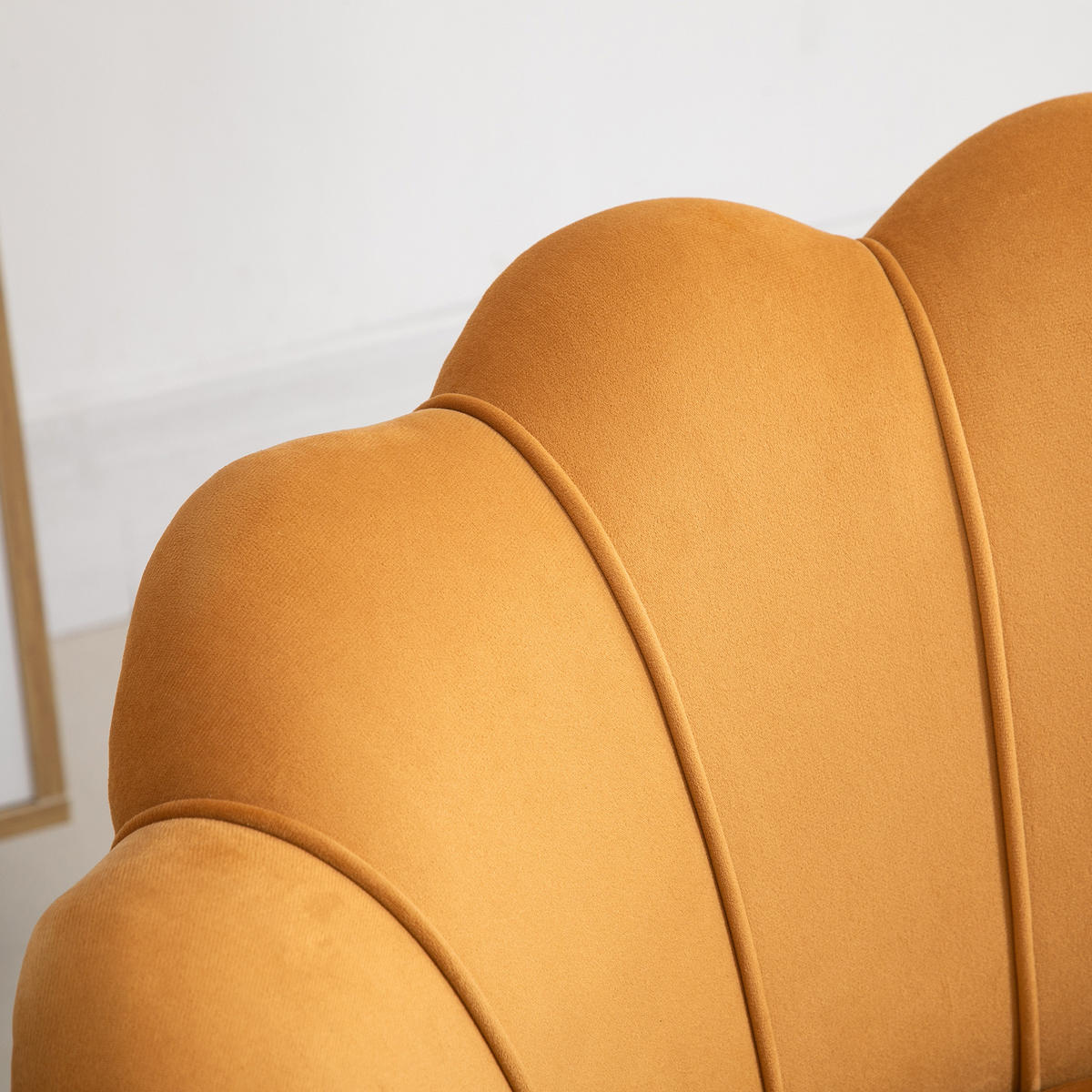 POLSTERSESSEL - Orange, Kunststoff (67/74/76cm) - HOMCOM