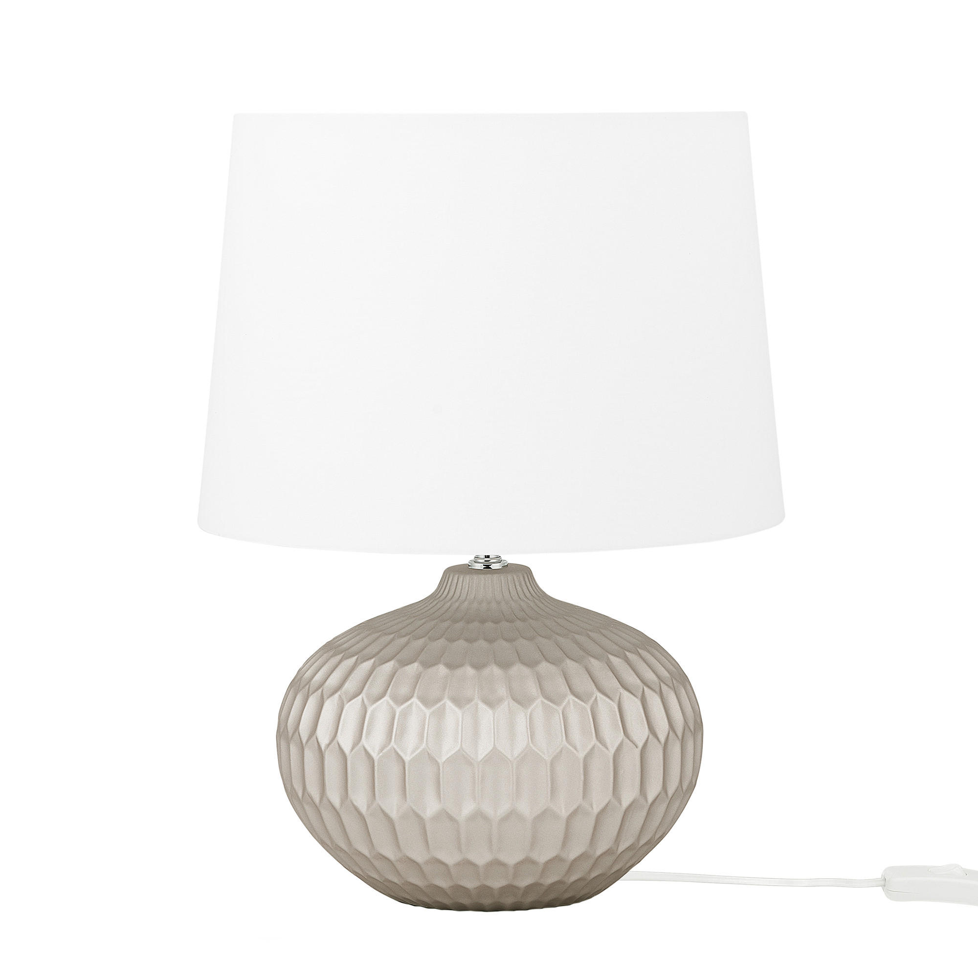 Beliani Tischlampe Gold 38x51x38 cm