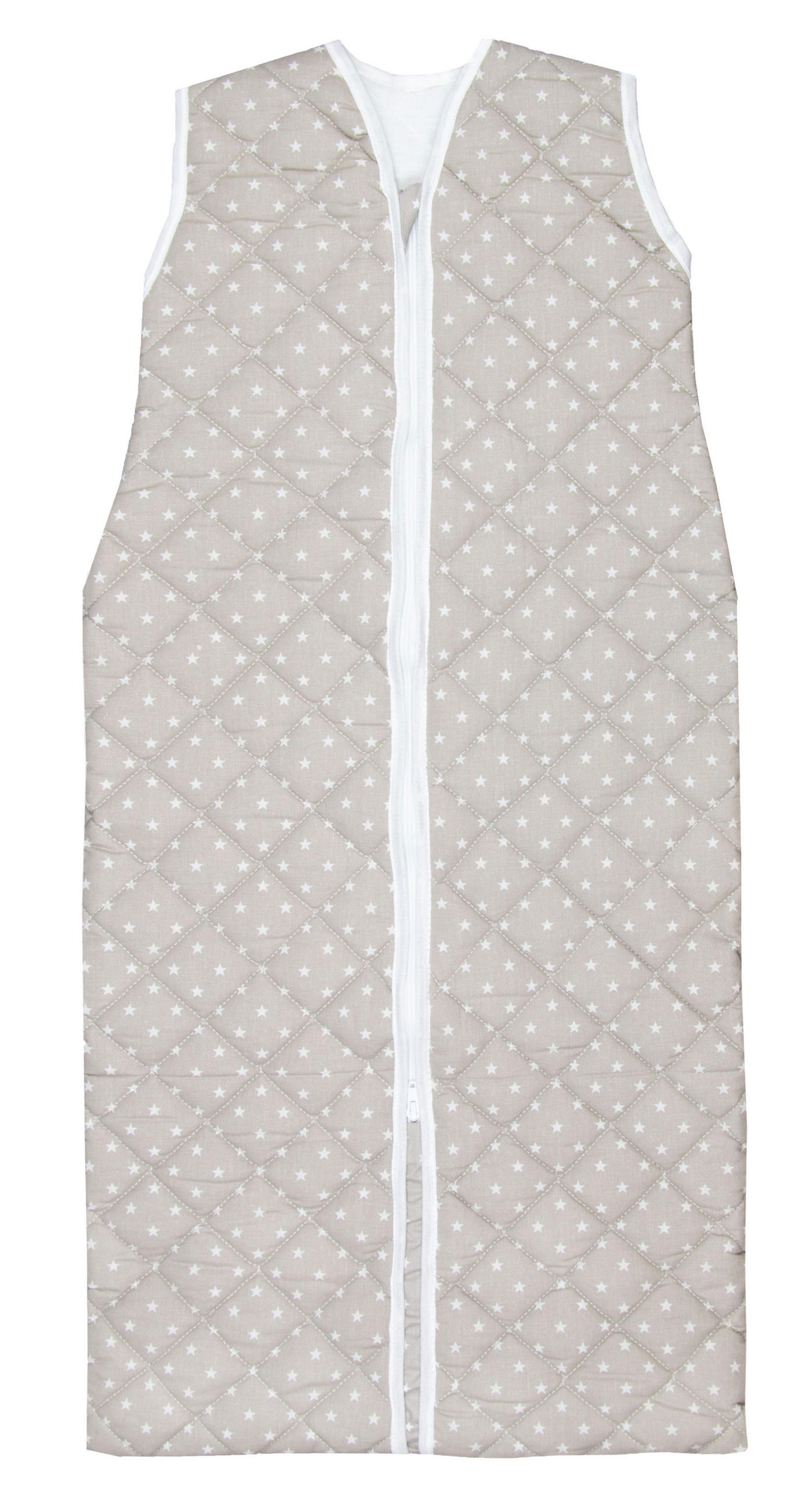 BABYSCHLAFSACK, 110 cm, 100% Baumwolle, Grau - Grau, Textil (34/110cm) - Zollner