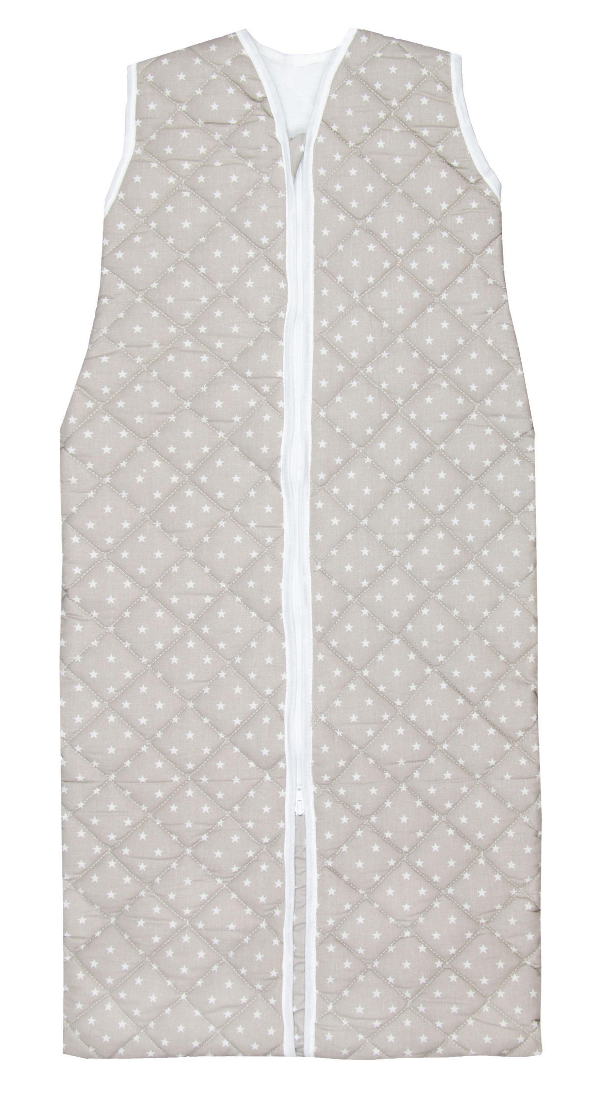 BABYSCHLAFSACK, 110 cm, 100% Baumwolle, Grau - Grau, Textil (34/110cm) - Zollner