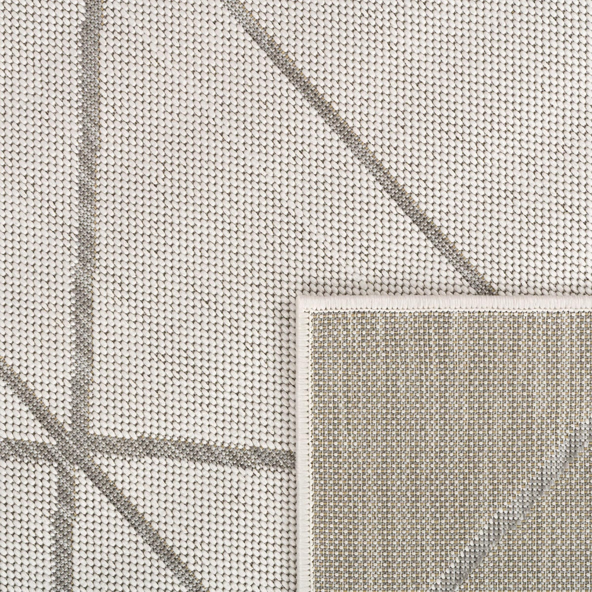 OUTDOORTEPPICH 120/160 cm Modena 221 - Weiß, Kunststoff (120/160cm) - Paco Home