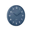 WANDUHR Orgullo Ø40 cm - Blau, Metall (40/4.3/40cm) - Karlsson