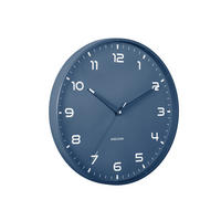 WANDUHR Orgullo Ø40 cm - Blau, Metall (40/4.3/40cm) - Karlsson