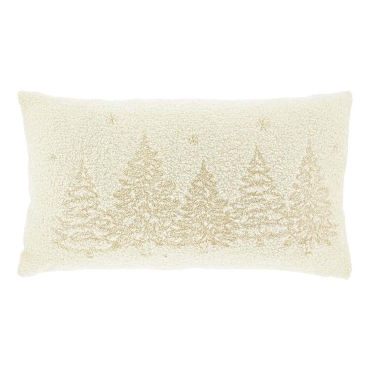 KISSEN Ziara - Weiß - 30/50/ cm - Weiß, Textil (50/30cm) - Unique Living
