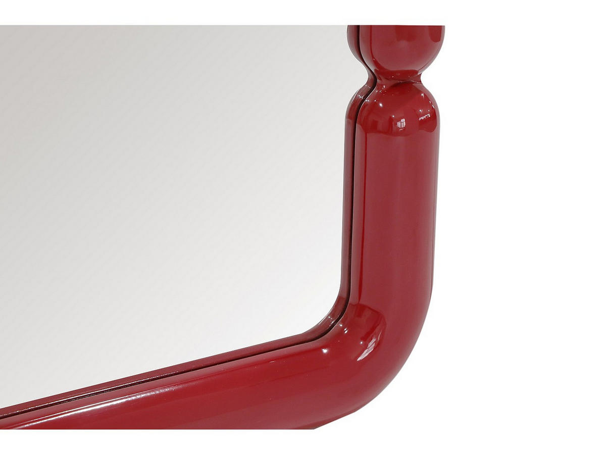 WANDSPIEGEL - 60cm x 5cm - MDF - bordeaux - OLMIRA - Bordeaux, Holz (60/160/5cm) - Vente-Unique