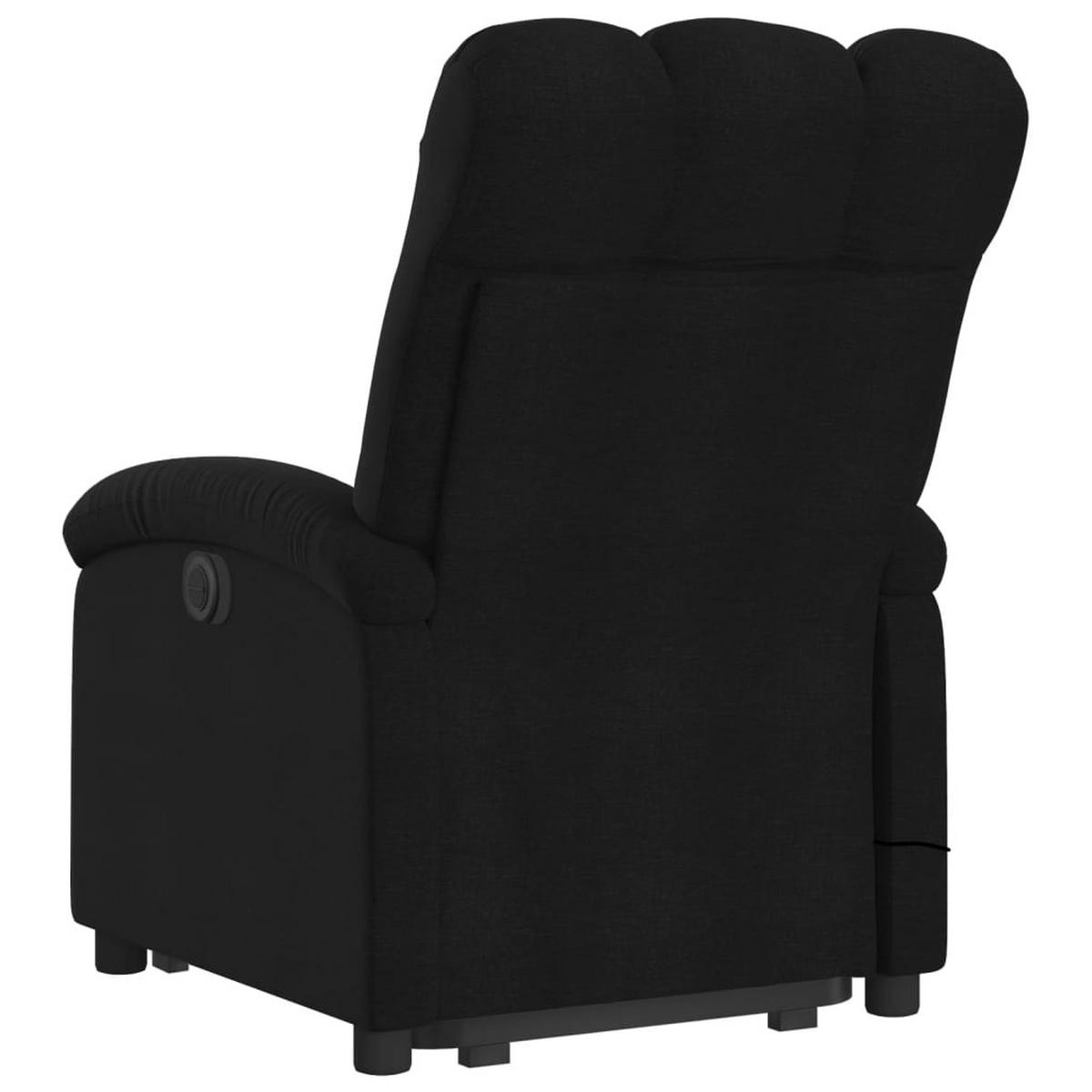 MASSAGESESSEL Luce - Schwarz, Metall (70/101/93cm) - Nettlife